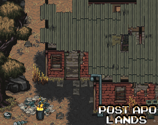 PostApo Lands SET1 by Szadi art.