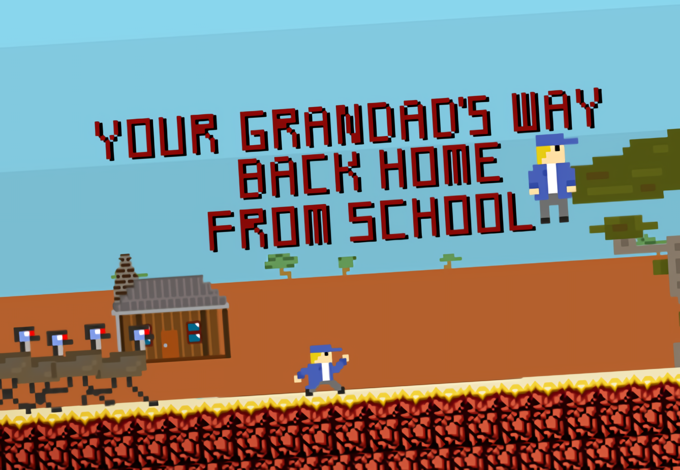 Cover image for Your Grandad's Way Back Home From School