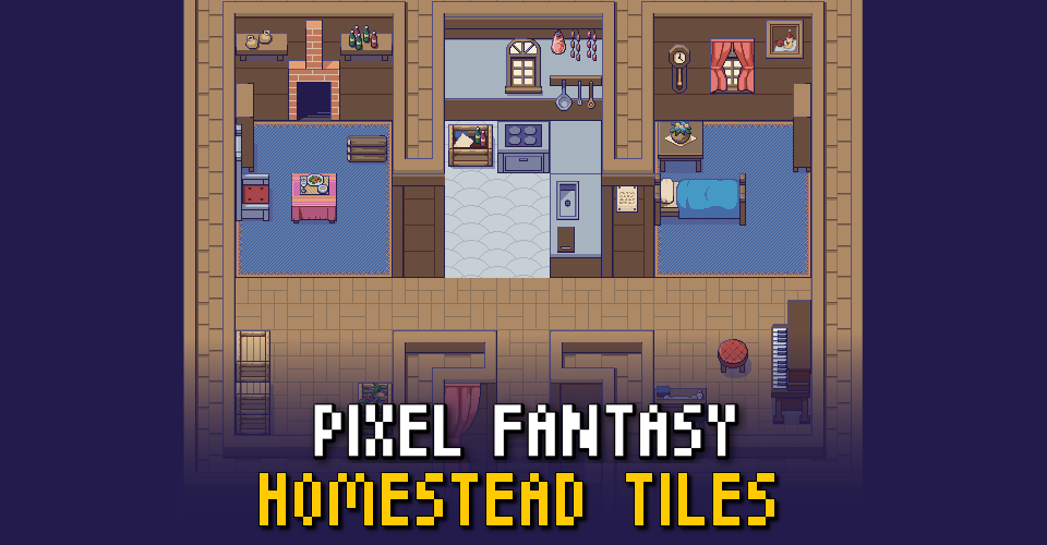 PIXEL FANTASY TILES - HOMESTEAD