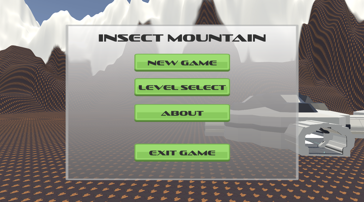 Project 4: Insect Mountain (3DFPS)