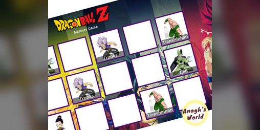 Cover image for Dragon Ball Z - Memory Game