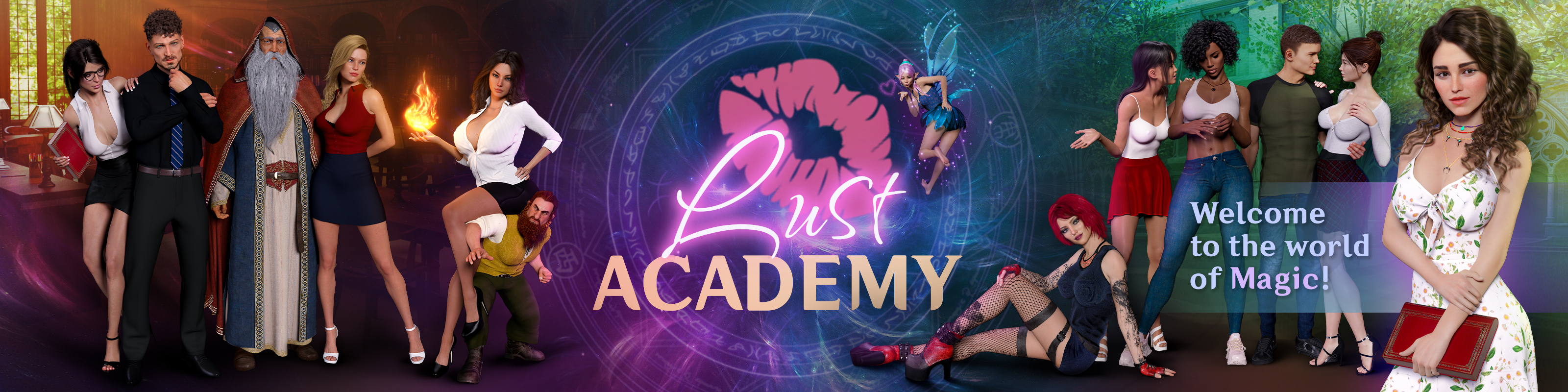 Lust Academy (Adult NSFW 18+ game) Season 1