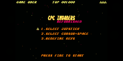 Cover image for CPC Invaders (Refurbished)