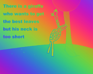 There Is A Giraffe Who Wants The Best Leaves But Its Neck Is Too Short  