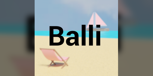 Cover image for Balli