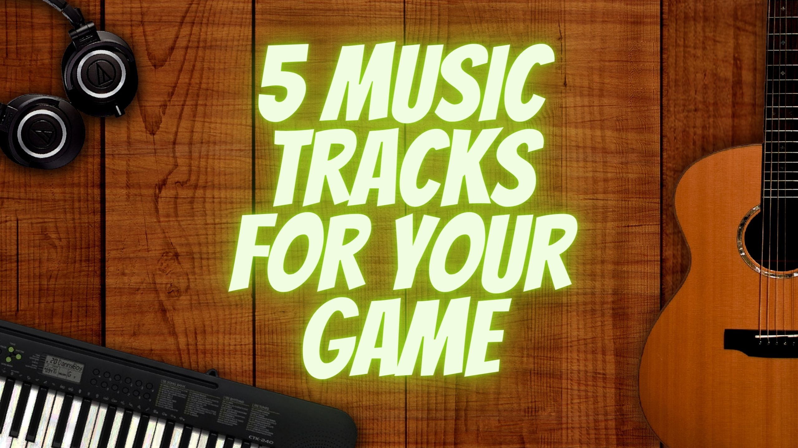 5 music tracks for game trailers and intros