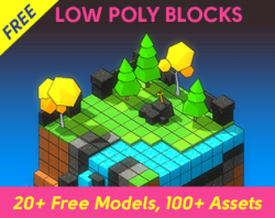 https://opengameart.org/content/free-low-poly-game-asset-3d-blocks