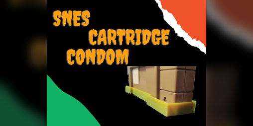 Cover image for SNES Cart Condom (stl file)