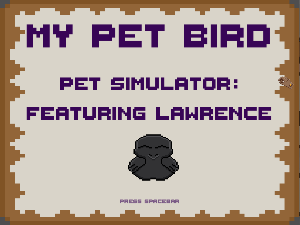 My Pet Bird Demo Out Now! by AdarxminDigitalWorld