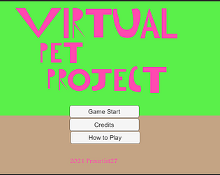 Virtual Pet Project