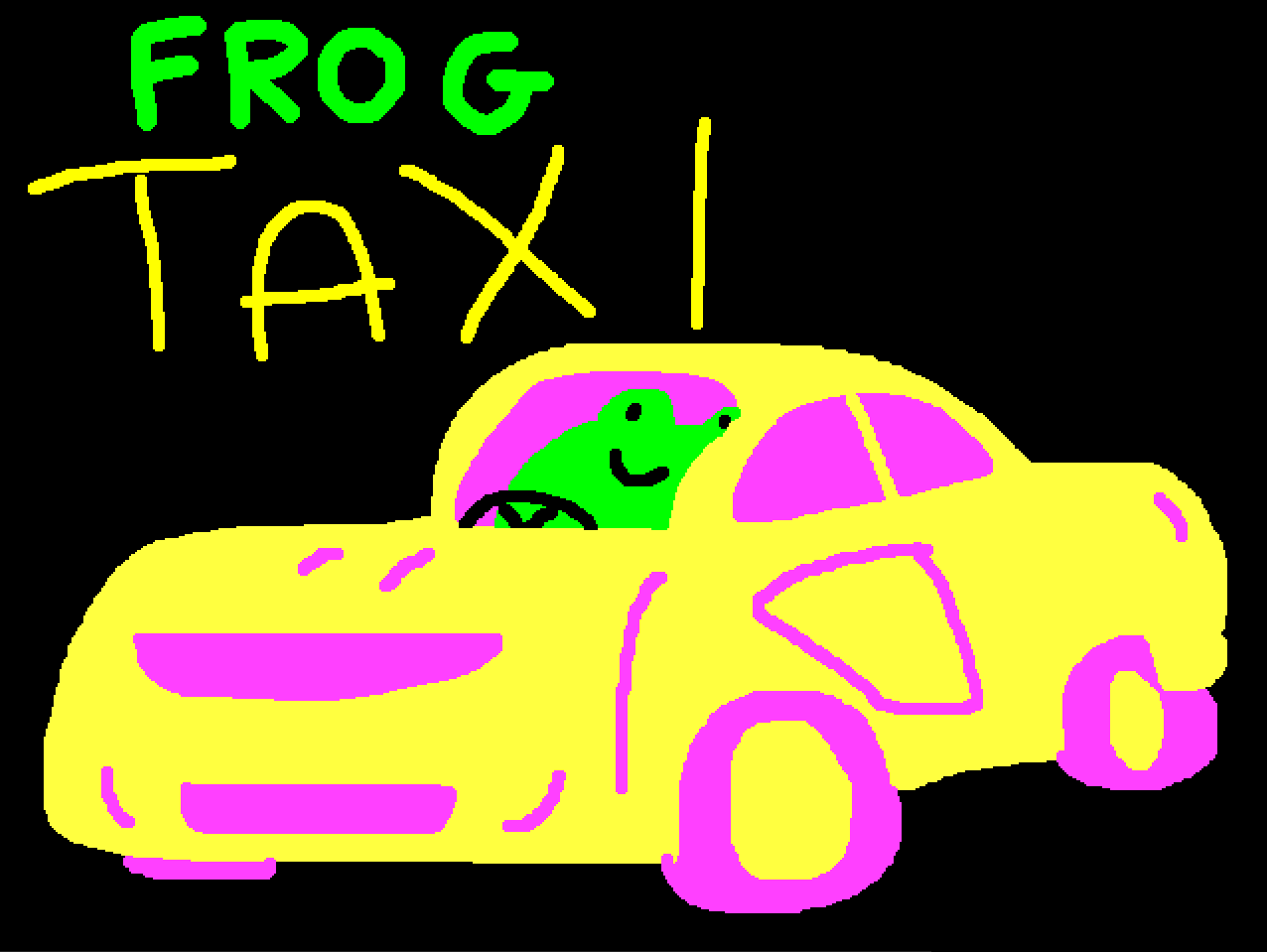 Frog Taxi by frog