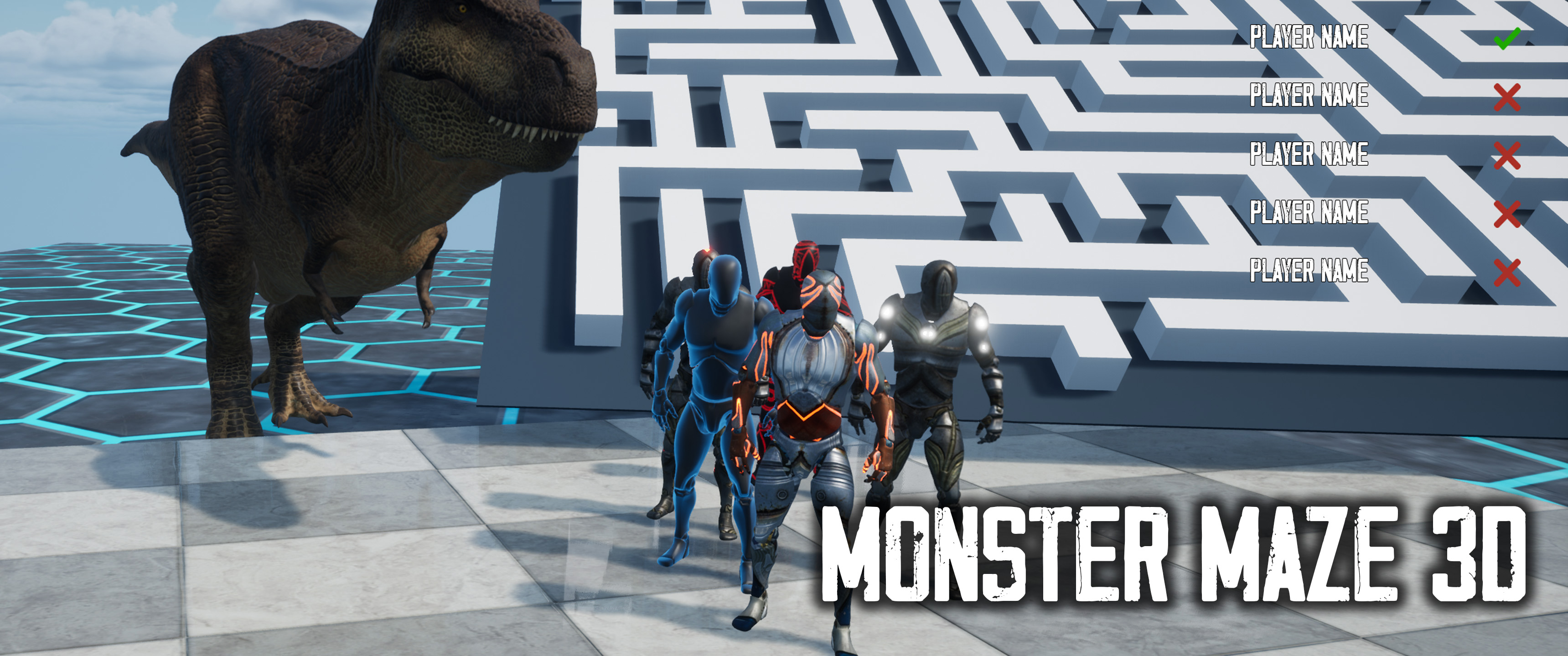 Monster Maze 3D