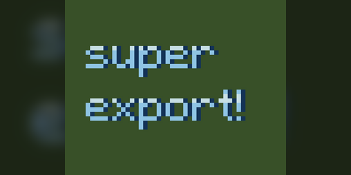 Cover image for Super Export