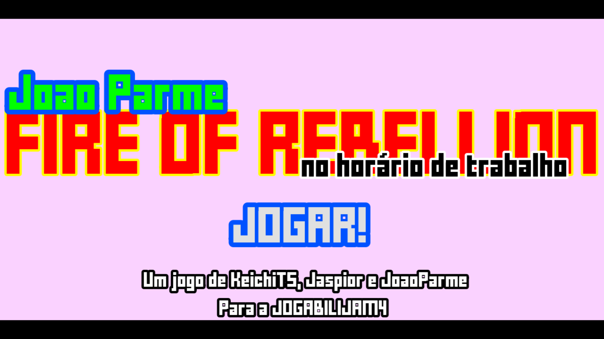 Joao Parme - Fire of Rebellion (no horário de trabalho)