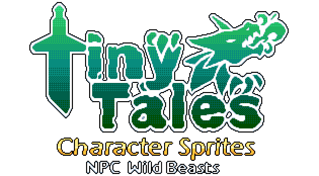 Tiny Tales: Wild Beasts NPC Sprite Pack