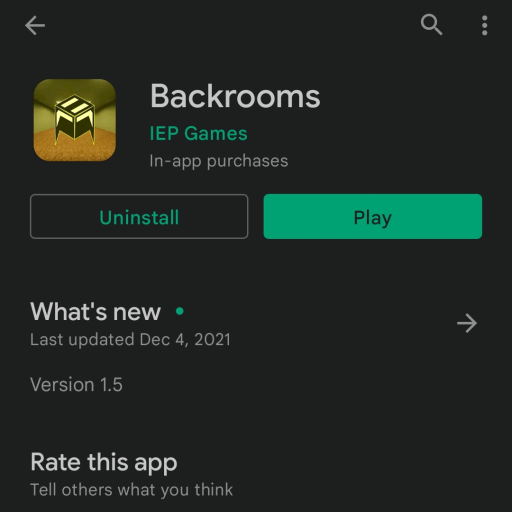 Backrooms - Apps on Google Play