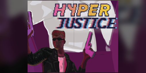 Cover image for HYPERJUSTICE