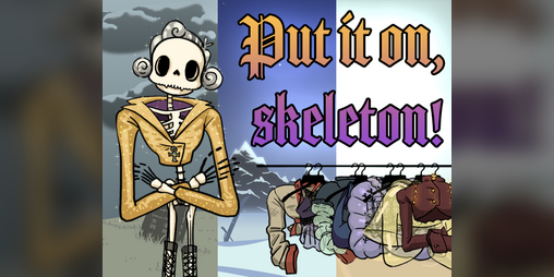 Cover image for Put it on, skeleton