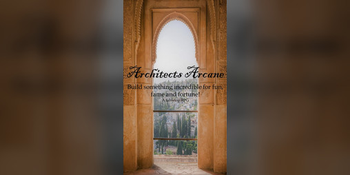 Cover image for Architects Arcane a onepage RPG