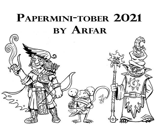 Arfar's Papermini-tober 2021