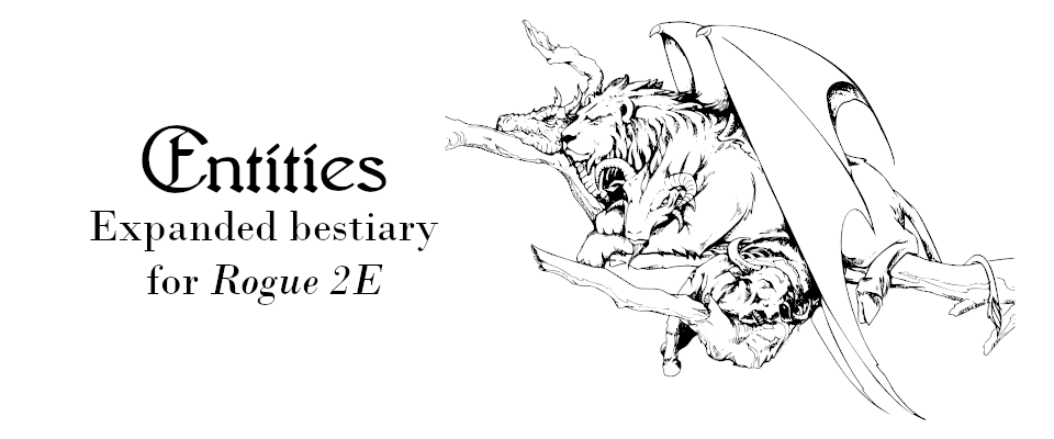 Entities: Expanded Bestiary for Rogue 2E