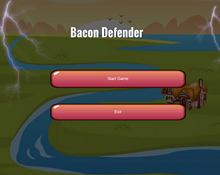 Bacon Defender - The Game
