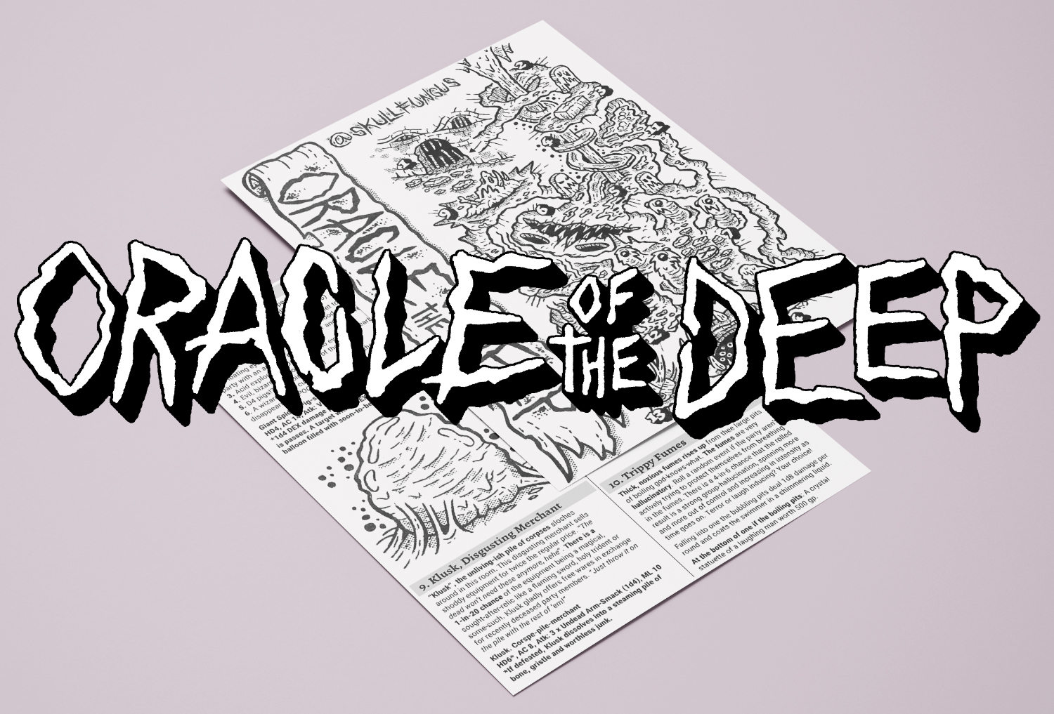 Cover image for The Oracle of the Deep
