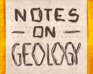 Notes on Geology   - A retrofuturistic zine 