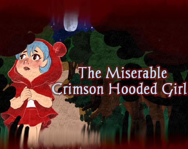 Cover image for The Miserable Crimson Hooded Girl