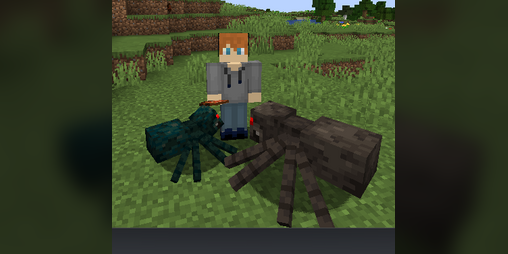 Cover image for Tame Spiders [Minecraft 1.18]