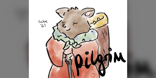 Cover image for Pilgrim, the Wandering Warrior