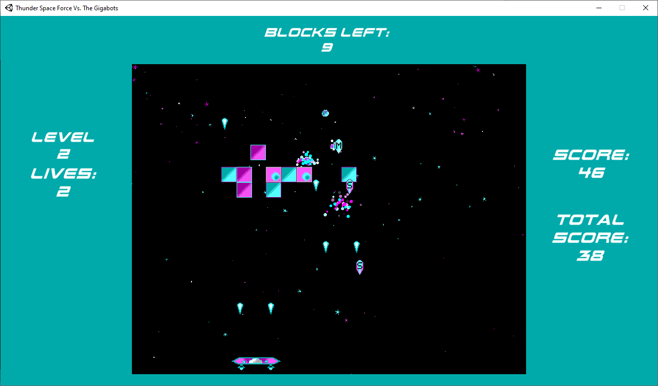 Thunder Space Force Vs. The GigaBots