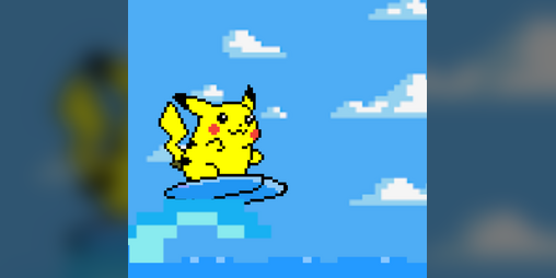 Cover image for Surfing Pikachu!