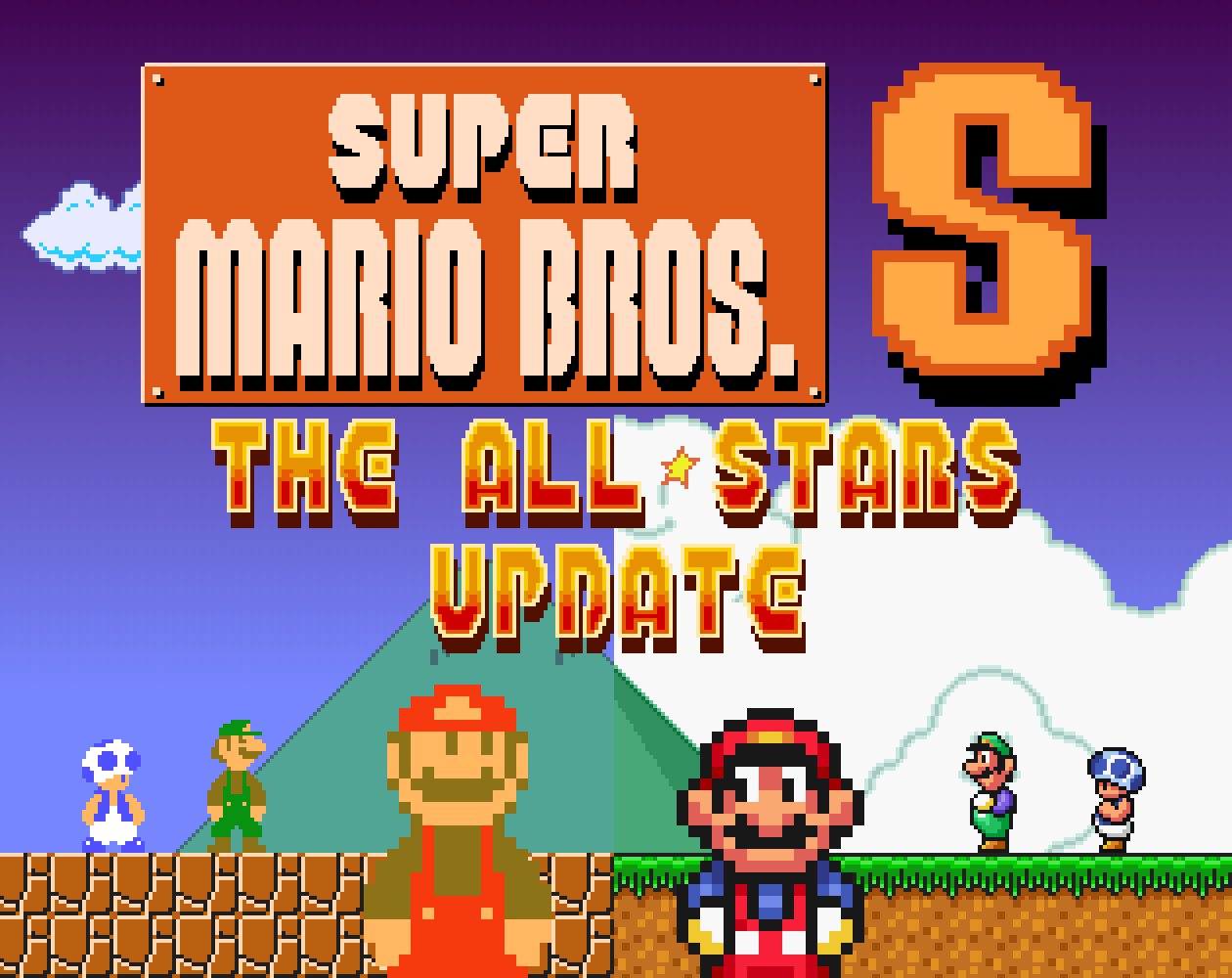 Super Mario All-Stars Game Download for PC  Super mario all stars, Classic  video games, Mario