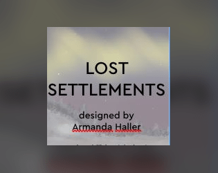 Lost Settlements   - a locations zine for Lost Eons 