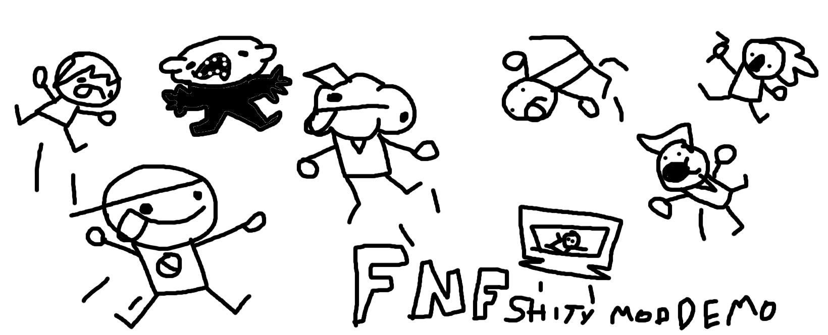 fnf shit mod demo