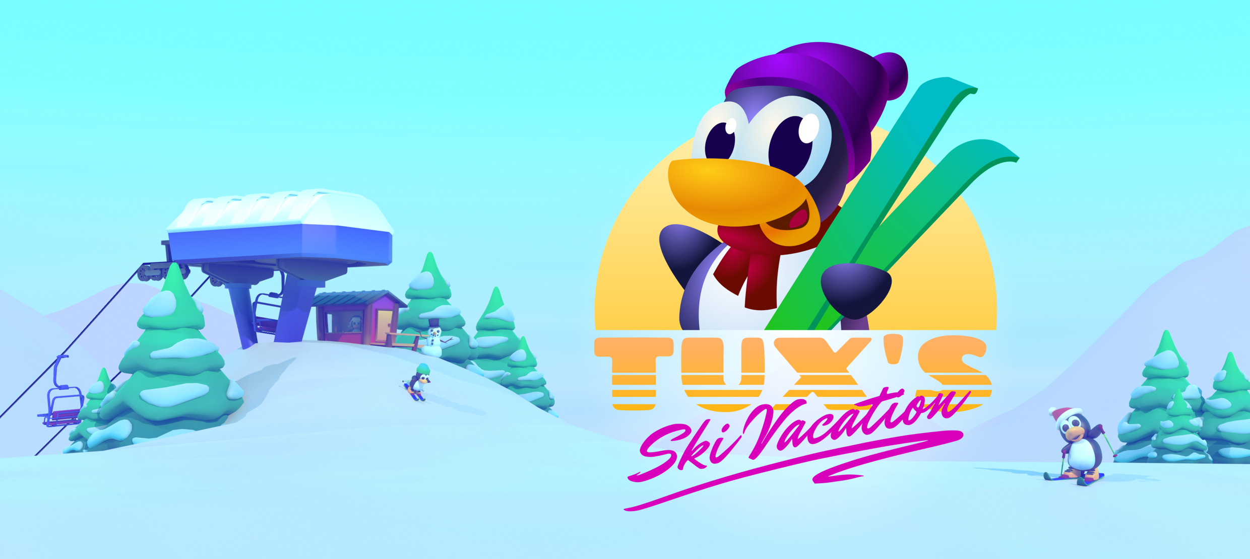 Tux's Ski Vacation