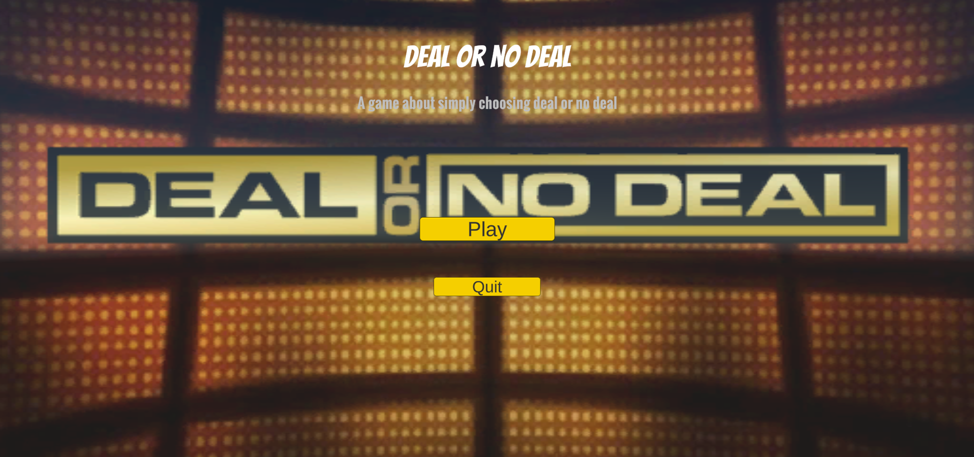 Deal Or No Deal by williamdiek