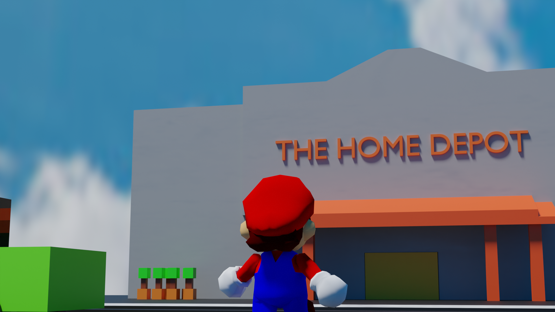 Mario Goes To The Store And Fucking Dies