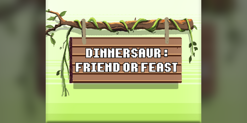Cover image for Dinnersaur: Friend or Feast?