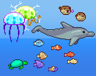 Animal pixel art pack - animal pixel art pack by MariaParraGames