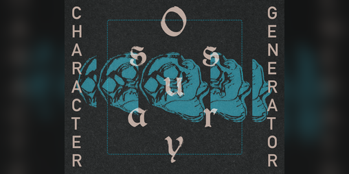 Cover image for OSSUARY: Lvl 0 Character Generator