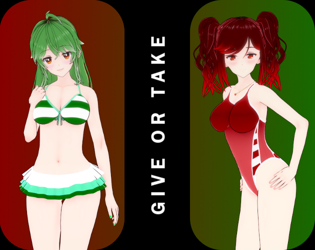 Cover art for Give or Take v0.3, an adult visual novel by IllAdvised