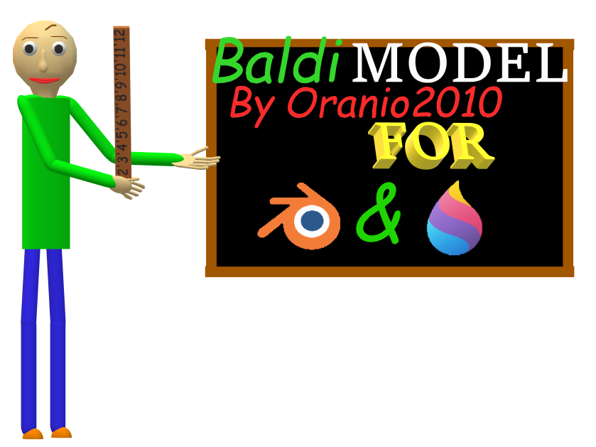 Baldi (Garry's Mod 3D Model Remake) (1) - Download Free 3D model by  SuperLitLuigi (@SuperLitLuihi) [1beb4e1]