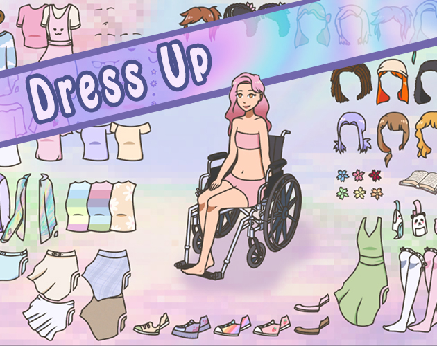 Pastel dress up by dress up vault for one game a month 7 itch io