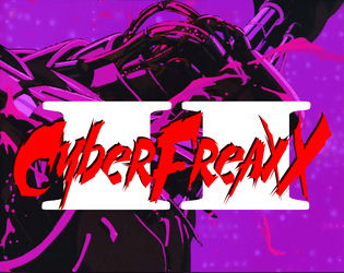CyberFreaxX II   - Ultralite, FKR-style cyberpunk with a 90s anime edge. 