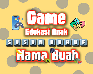 Susun Huruf Nama Buah