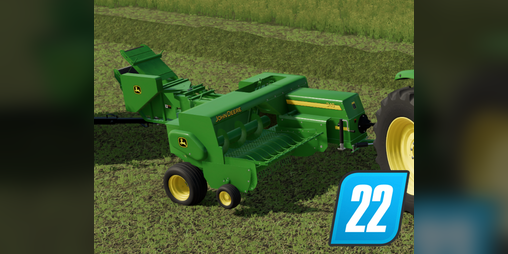 Cover image for John Deere 348 Square Baler