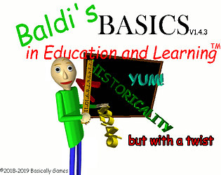 Baldi's Basics Classic but with a twist