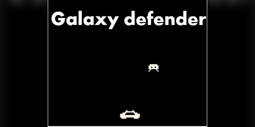 Cover image for Galaxy defender
